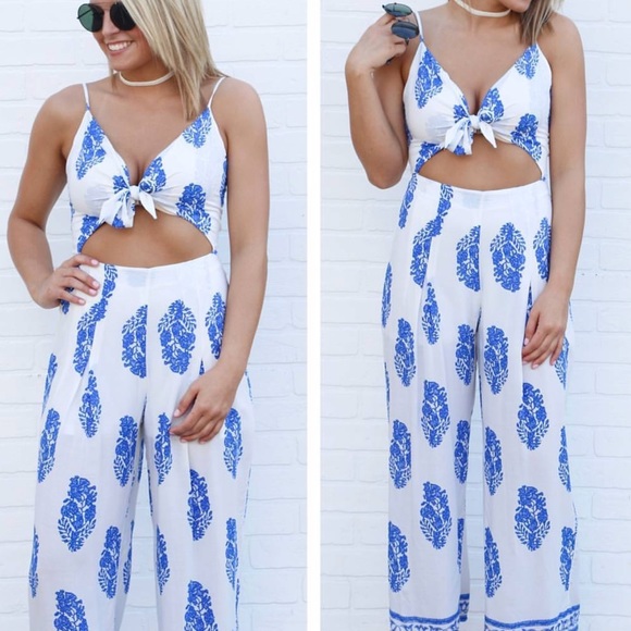 Promesa Pants - Front tie jumpsuit